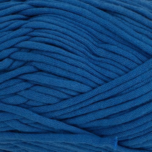 Loops & Threads Cuddle Craft Tube Yarn – Medium (4) Cotton Nylon Blend, Soft Tube Yarn for Knitting, Crochet & Crafts, Ideal for Apparel, Accessories & Decor, 109 yd / 3.52 oz Skein, 8 Pack