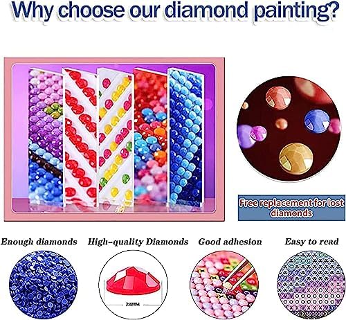 GOUOYANA Lighthouse Diamond Art Kits for Adult-Diamond Painting Wall Art