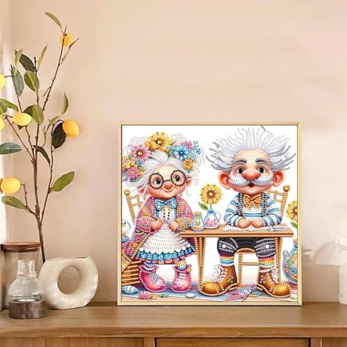 Diamond Painting Kits for Adults, Family Daily Life Pattern Design Special Shape Diamond Art Kits for Beginners, DIY Diamonds Paintings Art for Home Wall Decor Gift