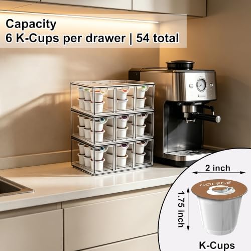 Prsildan Craft Art Supply Organizer Stackable Storage Drawer with 9 Drawers