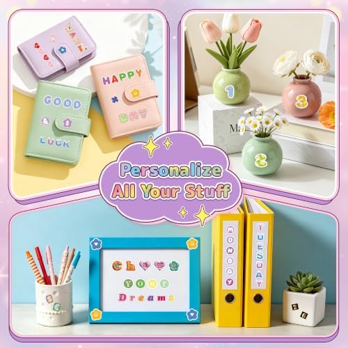 5000+ Letter Stickers, 52 Sheets Alphabet Stickers Book, Scrapbook Supplies