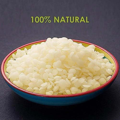 10 LB White Beeswax Pellets for Candle Making, Bees Wax Pastilles for Hair Care,Lip Balm, Soap Making Supplies, DIY & Craft Projects DIY (160 OZ)…