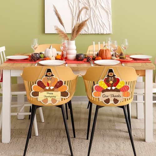 Large Size 12" Wooden Turkey Ornaments to Paint, Thanksgiving DIY Blank Unfinished Wreaths Front Door Sign Decorations Autumn Harvest Autumn Harvest Door Hanging Sign Plaquex Halloween 3PCS