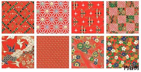 JapanBargain 2582, Japanese Yuzen Washi Paper Origami Paper Folding Paper for Kimono, 3-inch, Made in Japan, 80 Sheet
