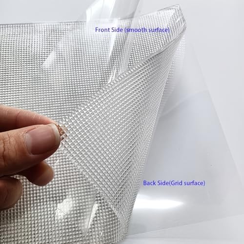 Alinacutle 2pcs 7in x7in Sticky Grip Mat Multi-Use Non-Slip Sticky Mats for DIY Art Card Making Hold Your Cardstock in Place, Easy to Clean and Reusable, Scrapbooking Card Making Tool