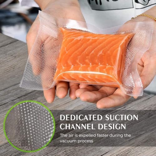 Kitchen Essentials, Vacuum Sealer Bags Rolls, 8in x 20ft, 2 Pack