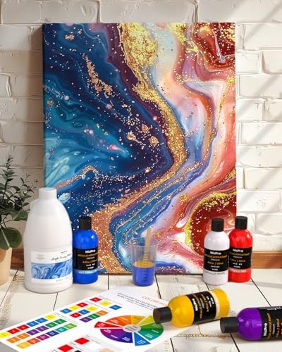 Nicpro Pouring Medium for Acrylic Paint 33.8oz/1000ml,Acrylic Paint Thinner