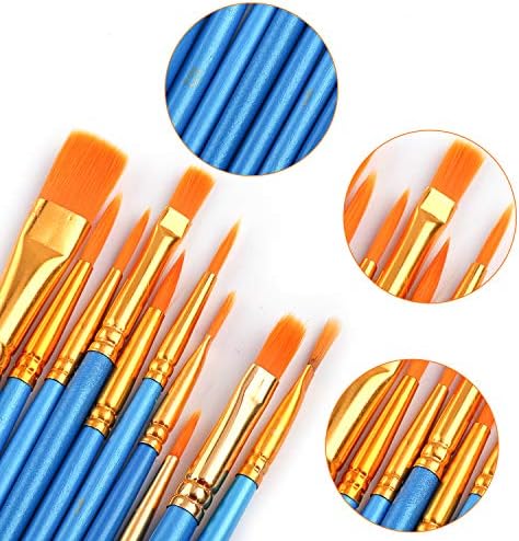 AROIC Watercolor Paint Set, 36-Color Watercolor Paint with 10 Brushes