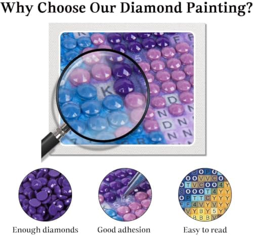 Magic Castle Diamond Art Painting Kits for Adults,Diamond Art for Adults