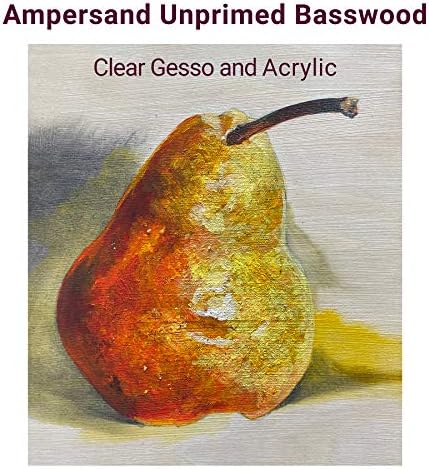 Ampersand Artist Panel Unprimed Basswood, 1.5 Inch Depth, 8X8 Inch (UPWP150808)