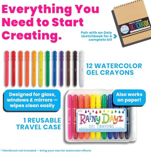 OOLY, Rainy Dayz Gel Crayons (133-48)