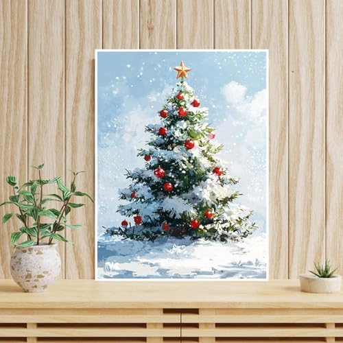 Christmas Diamond Art Kits for Adults, Christmas Tree Diamond Painting Kits