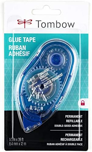 Tombow 62106 Mono Permanent Adhesive Applicator. Easy to Use Tape Runner for Strong, Instant Bond.