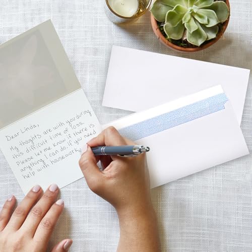 Joyberg 216 Packs #10 Envelopes, Business Envelopes, Envelopes Self Seal, Security Envelopes, Peel and Seal Closure, Size 4-1/8 X 9-1/2 Inches, White, 26LB