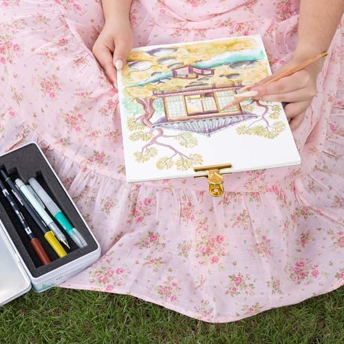 Tombow 56305 Urban Sketching Set. 8-Piece Art Set