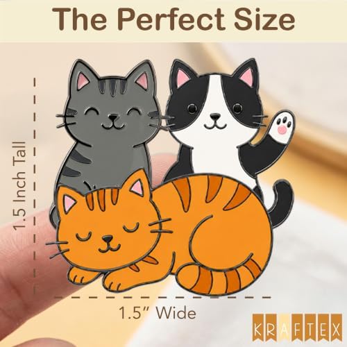 Kraftex Magnetic Needle Minder. Needleminder for Embroidery & Sewing. Cute Needlepoint Accessories. Magnetic Needle Holder for Cross Stitch. Cute Magnet Pin Gift