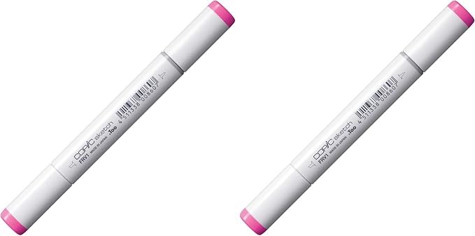 Copic Markers FRV1-Sketch, Fluorescent Pink (Pack of 2)