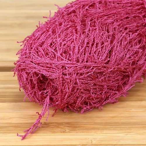 JubileeYarn Scrubby Dish Yarn - 50g/Skein Dishcloth Polyester - Rosewood - 4 Skeins