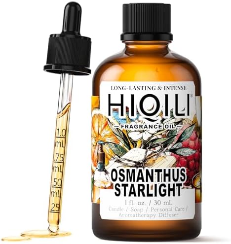 HIQILI Osmanthus Starlight Fragrance Oil for Diffuser Candle & Soap Making