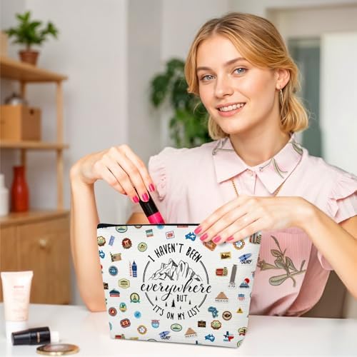 Travel Gifts for Women, Travel Essentials Makeup Bag