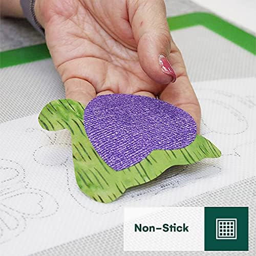 Precision Fusing Mat (17"x24") Silicone Pressing Mat for Appliqué & Collage