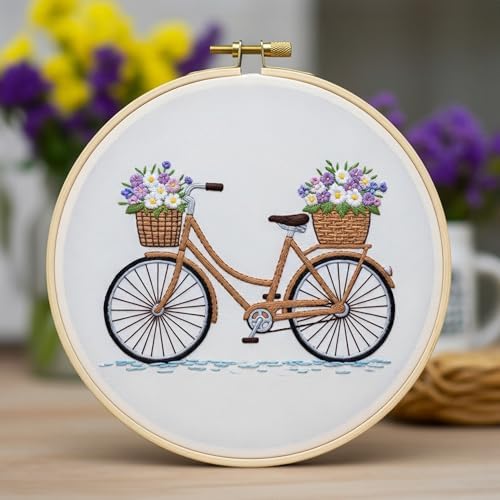 12 PCS White Embroidery Fabric, Pre-Cut Natural Cotton Embroidery Cloth for Embroidery Needlework Garment Craft (9.8 x 9.8 Inch)