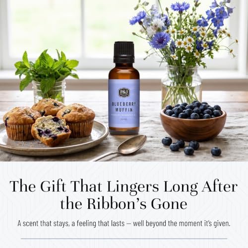P&J Fragrance Oil - Blueberry Muffin Scent, 30ml