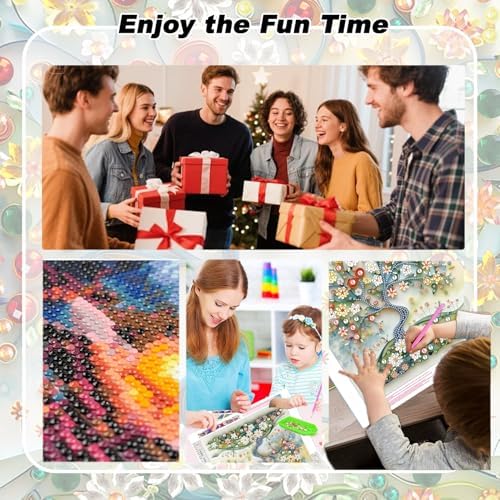AIBOERL Diamond Art Kits for Adults,Tree Special Shape Diamond Painting | Special Shape Tree Diamond Painting for Beginners DIY Rhinestone 5D Diamond dots(Gemstone Craft)Wall Art Gift 12x12IN