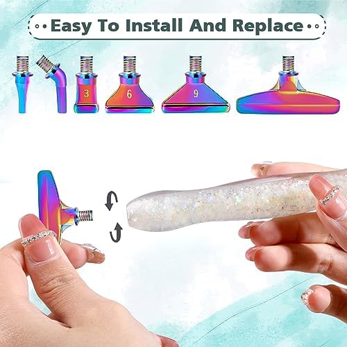 DoreenBow 13Pcs Diamond Art Tools Glow in The Dark Diamond Art Accessories