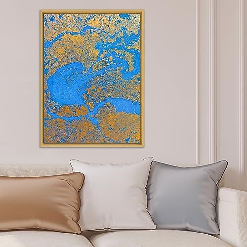 Pixy Canvas Floater Frame 6x9 for 3/4 (0.75) inch Deep Canvas Paintings/Canvas Prints/Wood Canvas Panels/Wall Art/Wall Decor/Home Decor/Artwork (Light Maple, 6 x 9 inch, Portrait)