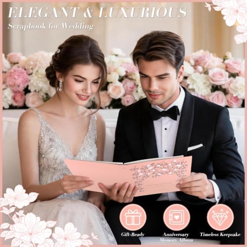 DIY Wedding Scrapbook Photo Album Kit,Letters to the Bride Scrapbook
