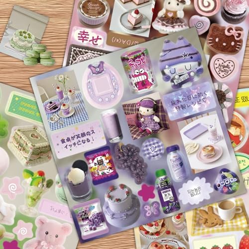 600+ Pcs Japanese Sticker Book