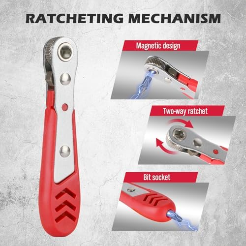 260-Piece Ultimate Precision Screwdriver Bit Set, Premium Security Bit Set Includes Magnetic Security Bits, Nut Driver, Ratchet Wrench and Bits Holder