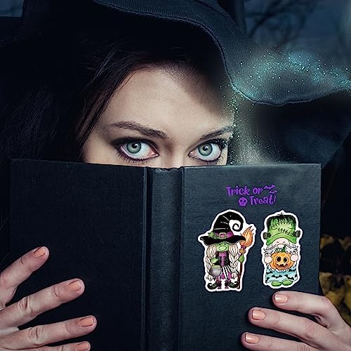 INFUNLY Halloween Dwarf Die and Die Stamp Set - Clear, Rubber & Silicone Stamps for Card Making, Crafting, Scrapbooking
