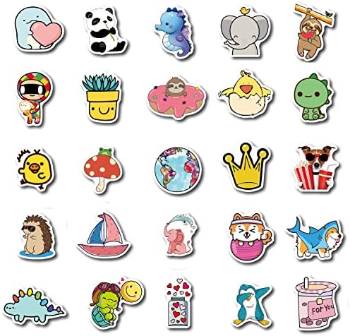 200PCS Waterproof Vinyl Stickers for Kids | Cute Stickers for Water bottle, Back to School Supplies Classroom Decor, Teacher Supplies & Classroom Must Haves