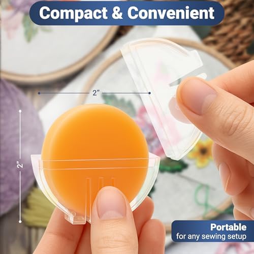 Thread Wax and Thread Conditioner - Contains Beeswax for Sewing and Gloss Threads Waxer. Magic Conditioner for Hand Sewing Embroidery. Hand Quilting Supplies to Strengthen and Reduce Knots