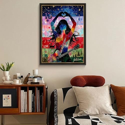 Music Diamond Art Kits for Adults, Diamond Painting Kits for Beginner