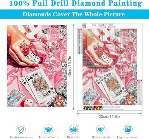 Square Diamond Art Kits for Adults Cute Diamond Painting Kit for Beginner