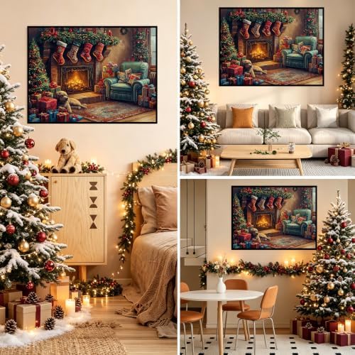 Christmas Diamond Art Kits for Adults, Diamond Art Painting Kits for Adults