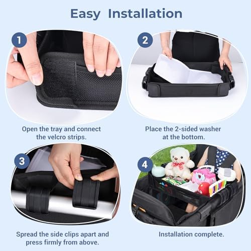 COOLBEBE Stroller Snack Tray for Wonderfold Wagon, W2 Series