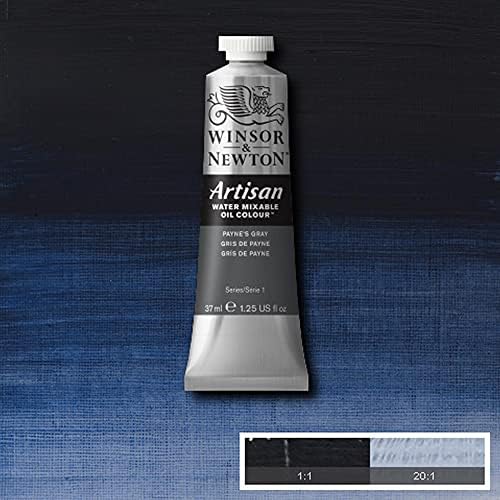 Winsor & Newton Artisan Water Mixable Oil Paint, 37ml, Paynes Gray