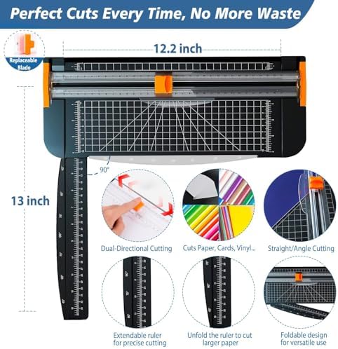 Convend All-in-One Bundle for Maker and Explore Air Cutting Machine | Craft Kit with Weeding Tools, HTV Vinyl, Permanent Vinyl, LED Light Pad, Paper Cutter for Crafting Projects