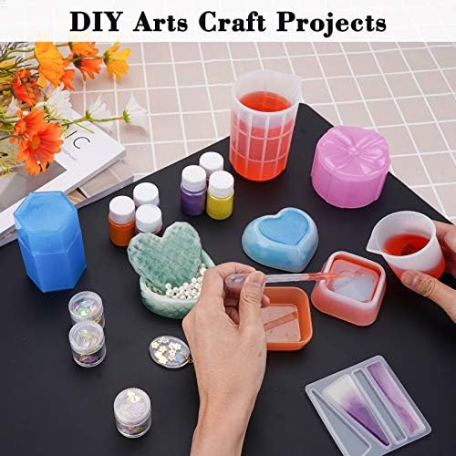 Gartful Extra Large Silicone Sheet for Craft, 31.5" x 23.6" x 0.07", Heat Resistant Countertop Protector, Multipurpose Mat, Black