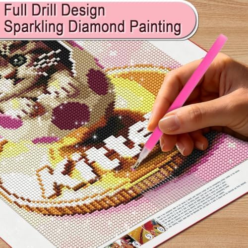 DOZEEZOP 6-Pack Diamond Art Kit for Adults, 5D Diamond Painting 12x16 Inch | Animals pictures, Full Round Drills, Home Wall & Shelf Decor, Beginner-Friendly DIY Craft, Stress Relief, All-Occasion Gift