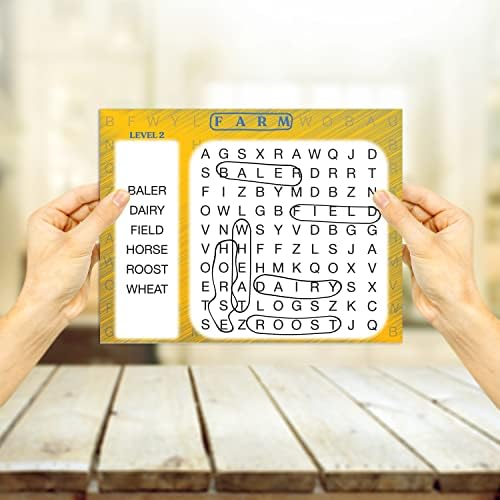 Keeping Busy Word Search 2 Dementia Activities for Seniors | Alzheimer Products for Elderly Patients | Fun Memory Game Toy & Cognitive Brain Puzzle for Senior Citizens w/Memory Loss or Alzheimers