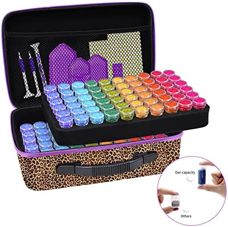 ZORETCO Diamond Art Storage - 120 Containers Diamond Art Kits for Adults