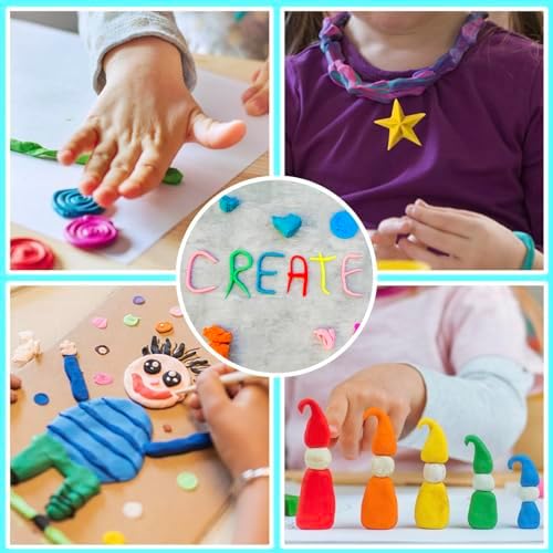 ESSENSON Air Dry Clay, 80 Colors