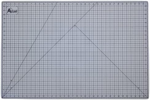 Acurit Self-Healing Cutting Mats - Self-Healing Craft Mats for Cutting, Measurements, Studios, Design, & More! - [Translucent - 24x36"]