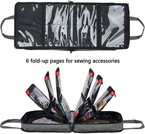 PACMAXI Sewing Accessories Storage Bag, Knitting, Craft Tools
