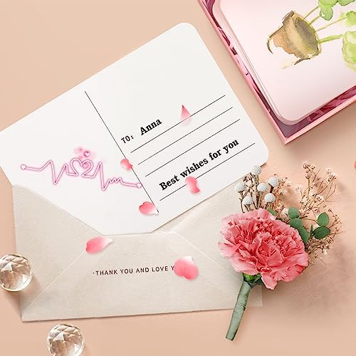Prudiut Watercolor Postcards 4x6, 48 Sheets, 140Lb/300Gsm Cotton
